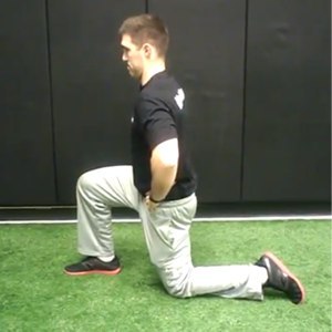 The hip flexor stretch
