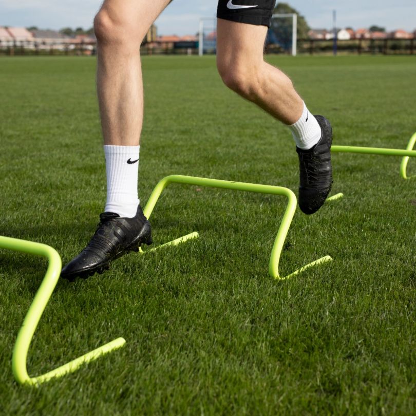 Set of 6 Agility Hurdles 6 inch Football Speed & Agility Training UK 