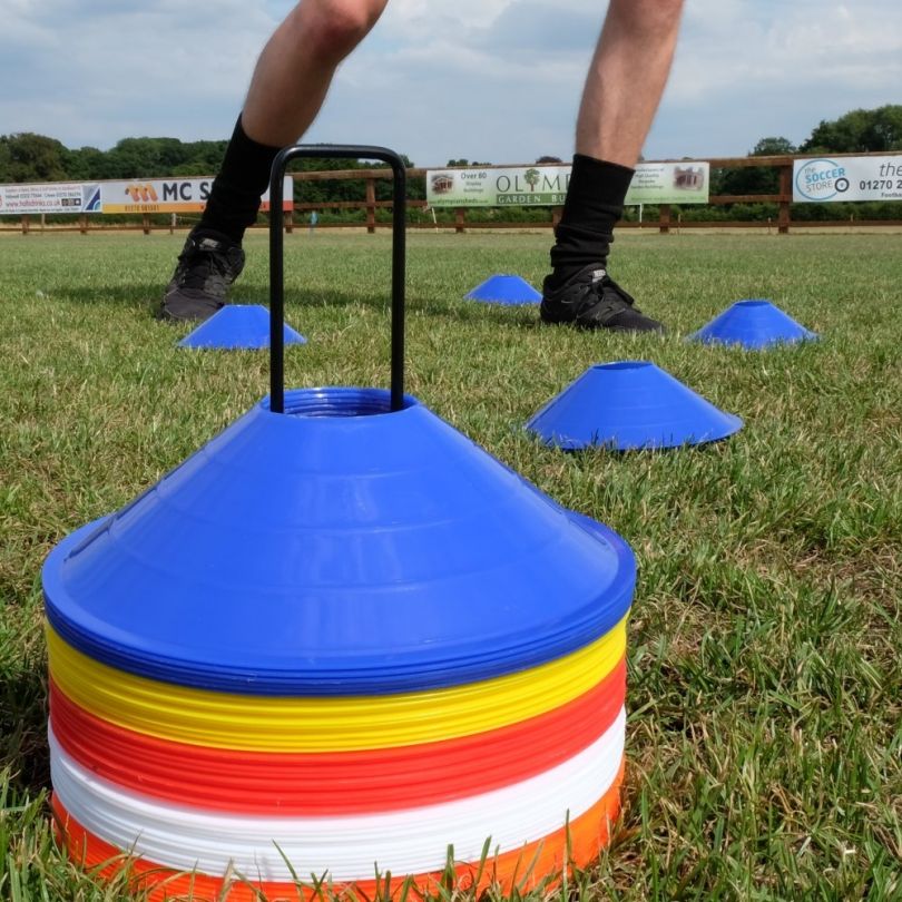 Precision Training Football Saucer Cones Space Markers Set Set of 50 rrp£21 