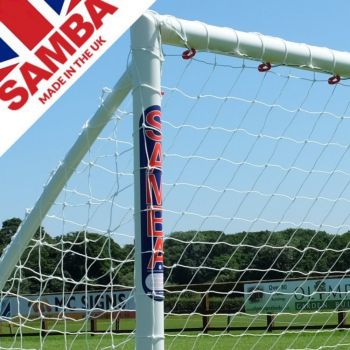 Velcro Straps & Anchors Steel Frame Soccer Goal w/Quality Net Backed by Petra Sports Customer Satisfaction Guarantee. 6x4 Foot Goals Pass 6 x 4 Ft 