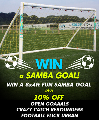 WIN a Samba 8x4ft Fun Goal