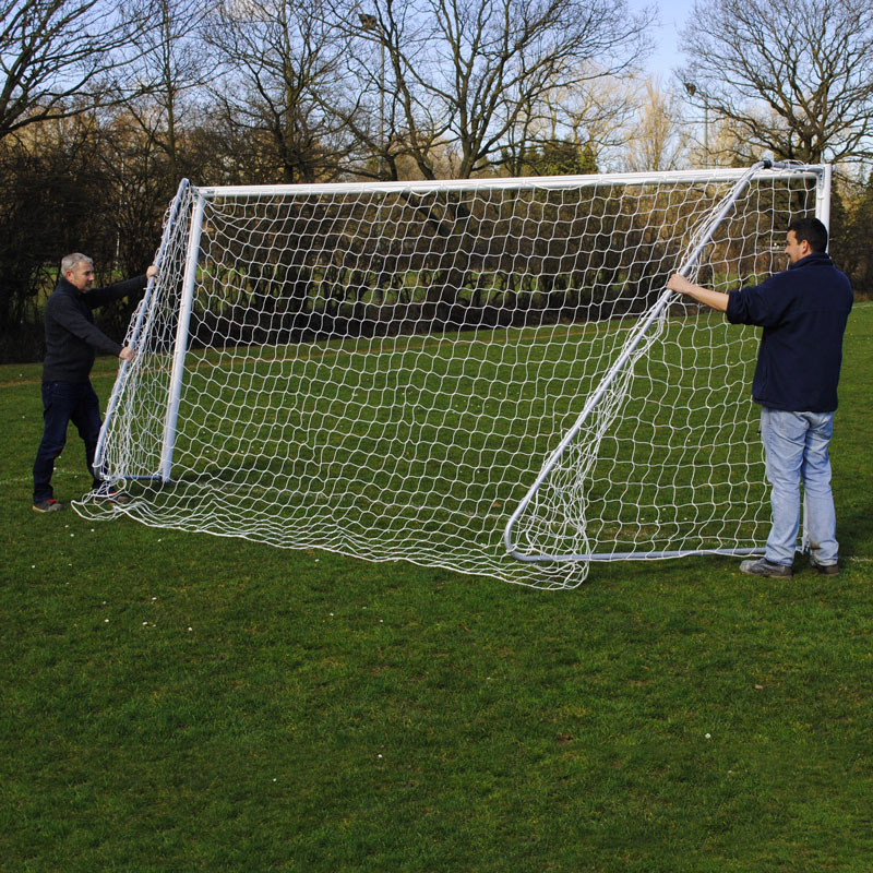 Made by MH Goals 6x4ft Football Goal with folding frames Great for the Garden 