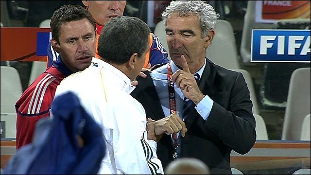 Domenech in 2010 Word Cup