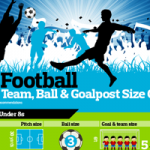 Football Goal, Pitch and Ball Sizes